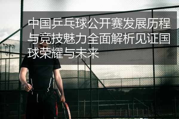 中国乒乓球公开赛发展历程与竞技魅力全面解析见证国球荣耀与未来